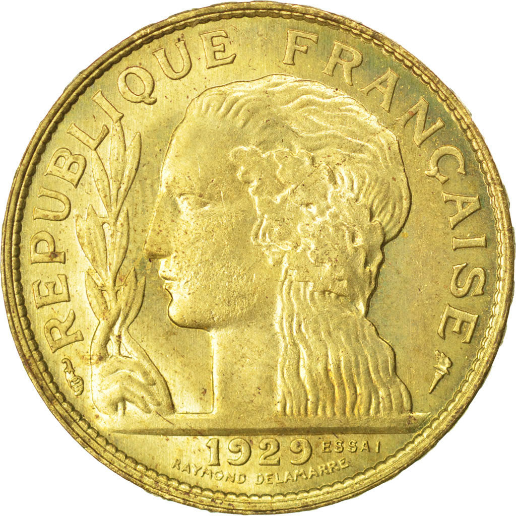 FRANCE, 100 Francs, 1929, AU(55-58), Cupro-Aluminium, Gadoury #279.4, 3.39