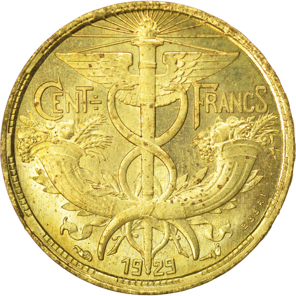 Monnaie, France, 100 Francs, 1929, SUP, Cupro-Aluminium, Gadoury:281.4