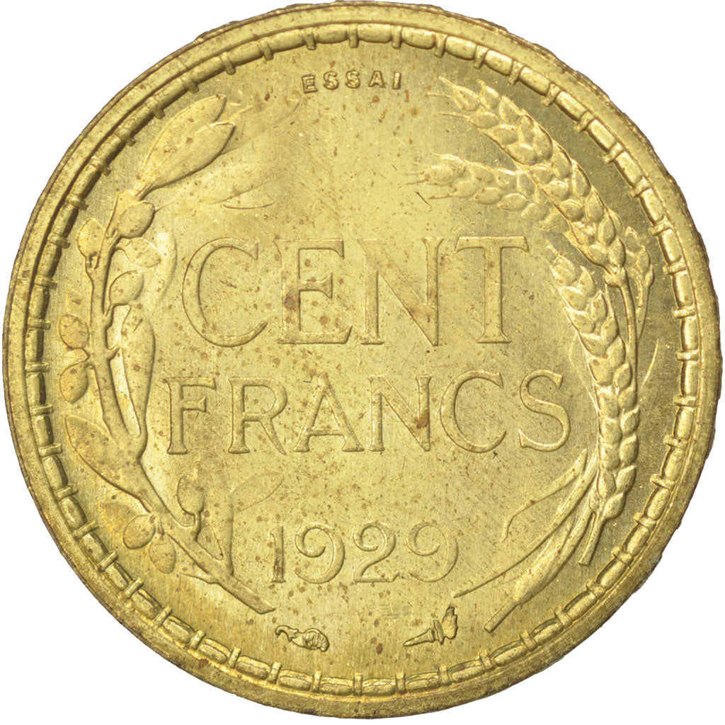 Monnaie, France, 100 Francs, 1929, SUP, Aluminum-Bronze, KM:Pn102, Gadoury:282.4