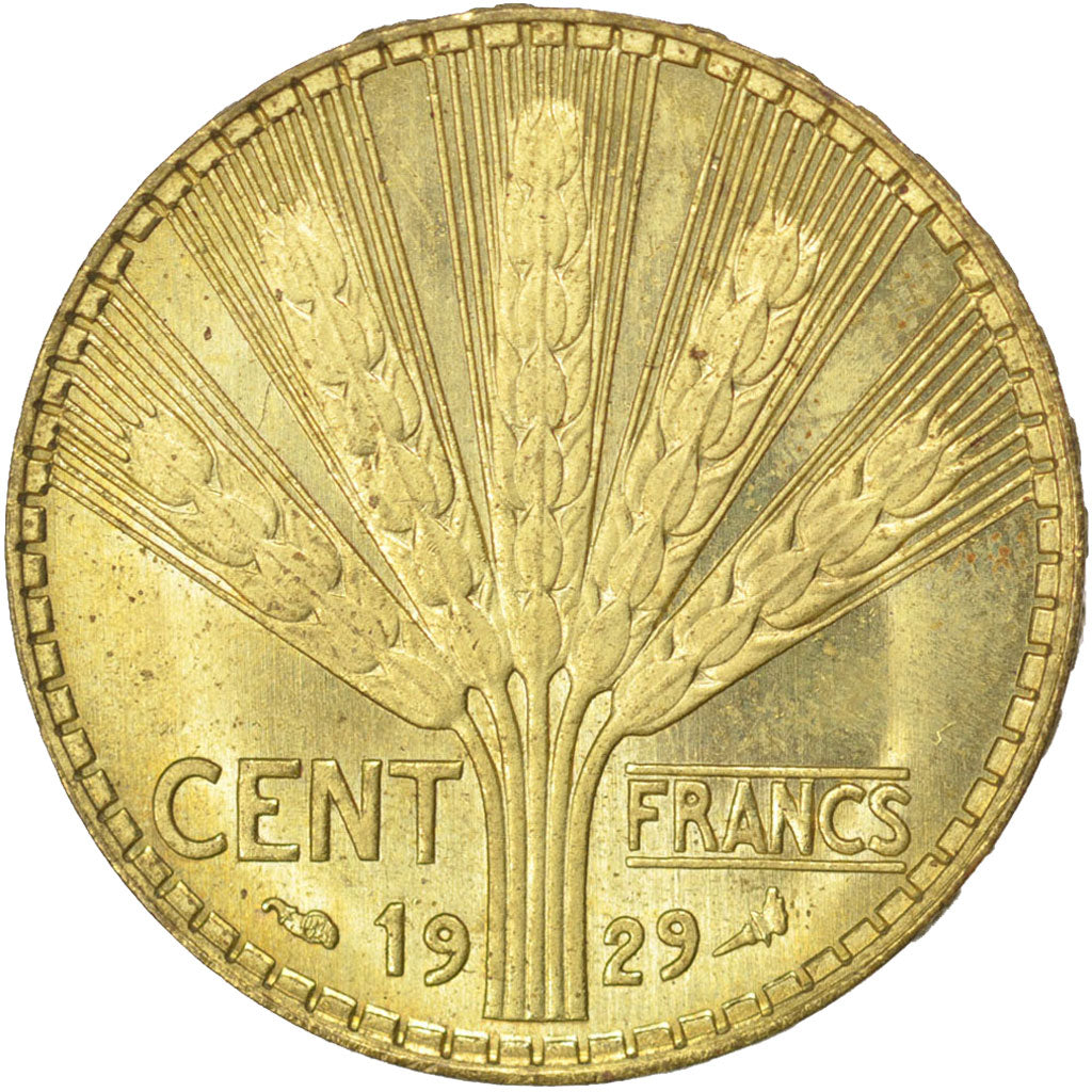 Coin, France, 100 Francs, 1929, AU(55-58), Cupro-Aluminium, Gadoury:283.4