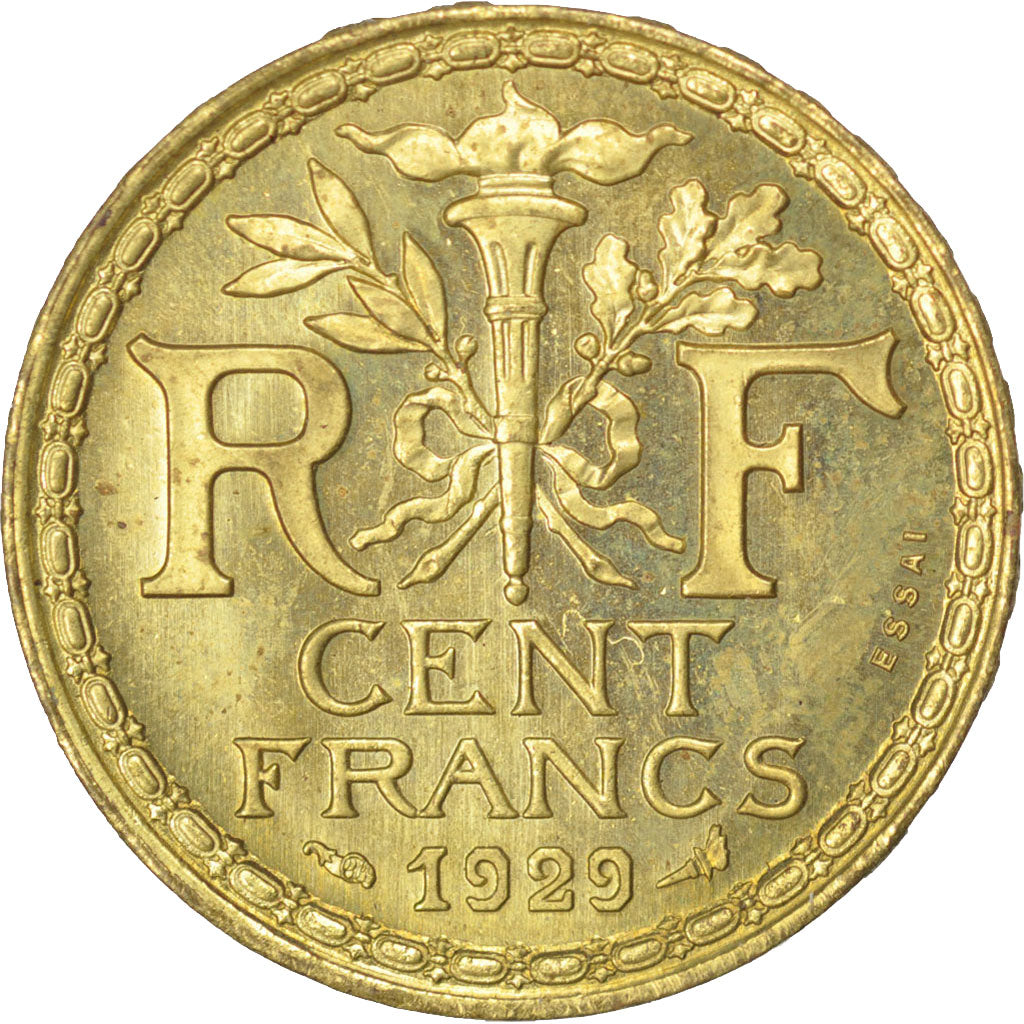 Coin, France, 100 Francs, 1929, MS(63), Cupro-Aluminium, Gadoury:286.4