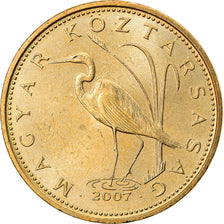 Moneta, Ungheria, 5 Forint, 2007, Budapest, BB+, Nichel-ottone, KM:694