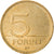Münze, Ungarn, 5 Forint, 2013, Budapest, SS, Nickel-brass, KM:694