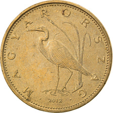 Coin, Hungary, 5 Forint, 2012, Budapest, EF(40-45), Nickel-brass, KM:847