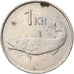 Moneta, Islandia, Krona, 1984, EF(40-45), Miedź-Nikiel, KM:27