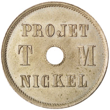 IIIème République, Essai de nickel, projet TM 4 1889, Gadoury 259.3