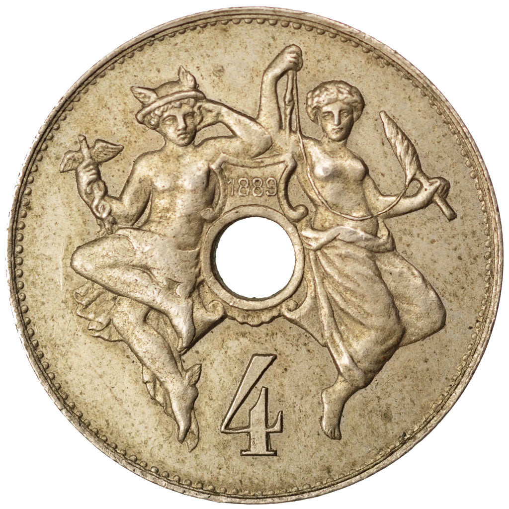 IIIème République, Essai de nickel, projet TM 4 1889, Gadoury 259.3