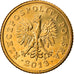 Coin, Poland, Grosz, 2013, Warsaw, EF(40-45), Brass, KM:276