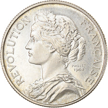 França, Medal, Bicentenaire de la Révolution Française, História, 1989