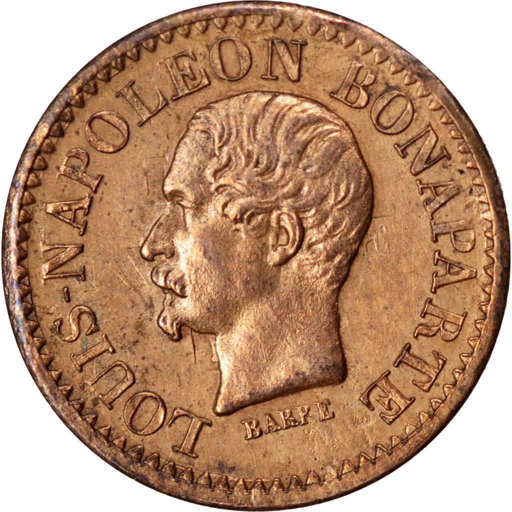 FRANCE, 1 Centime, 1851, EF(40-45), Bronze, Gadoury #85, 0.98
