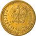 Coin, Poland, 5 Groszy, 2016, Warsaw, EF(40-45), Brass, KM:278