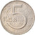 Moneda, Checoslovaquia, 5 Korun, 1990, MBC, Cobre - níquel, KM:60