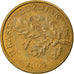 Moneta, Chorwacja, 5 Lipa, 2005, EF(40-45), Mosiądz platerowany stalą, KM:5