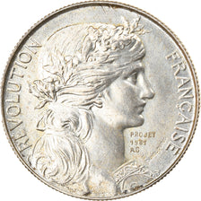 France, Médaille, Bicentenaire de la Révolution Française, History, 1989