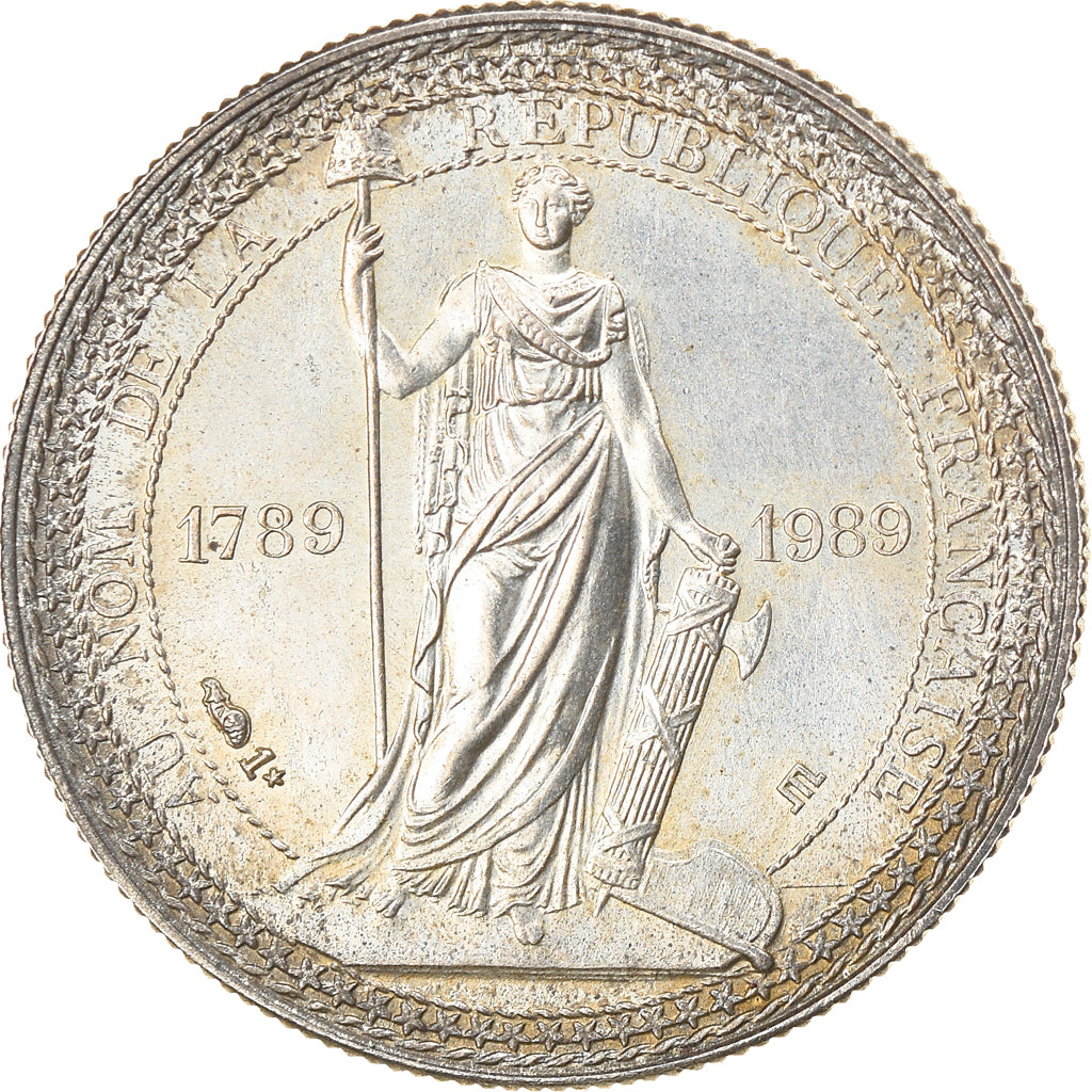 France, Médaille, Bicentenaire de la Révolution Française, History, 1989