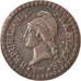 FRANCE, Dupré, Centime, 1799, Paris, KM #646, VF(20-25), Bronze, 18, Gadoury #76
