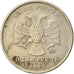 Münze, Russland, Rouble, 1999, Saint-Petersburg, SS, Copper-Nickel-Zinc, KM:640