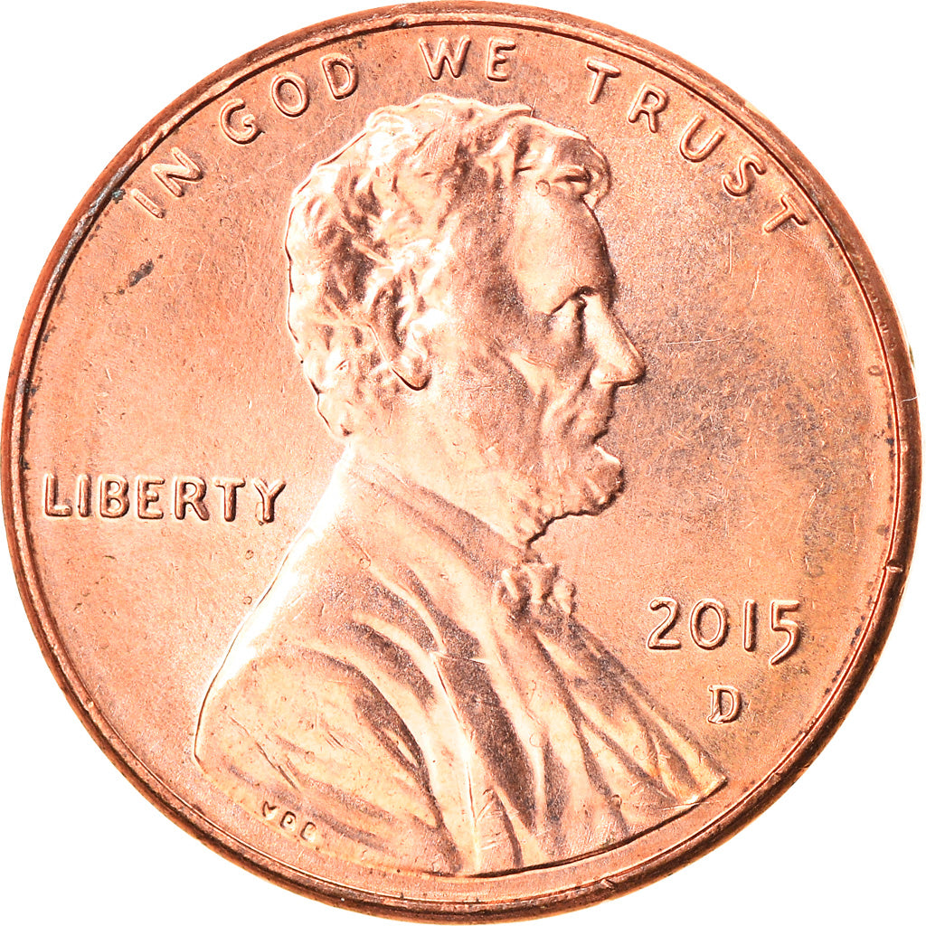 Münze, Vereinigte Staaten, Lincoln - Shield Reverse, Cent, 2015, U.S. Mint