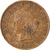 FRANCE, Cérès, Centime, 1892, Paris, KM #826.1, EF(40-45), Bronze, Gadoury #88,