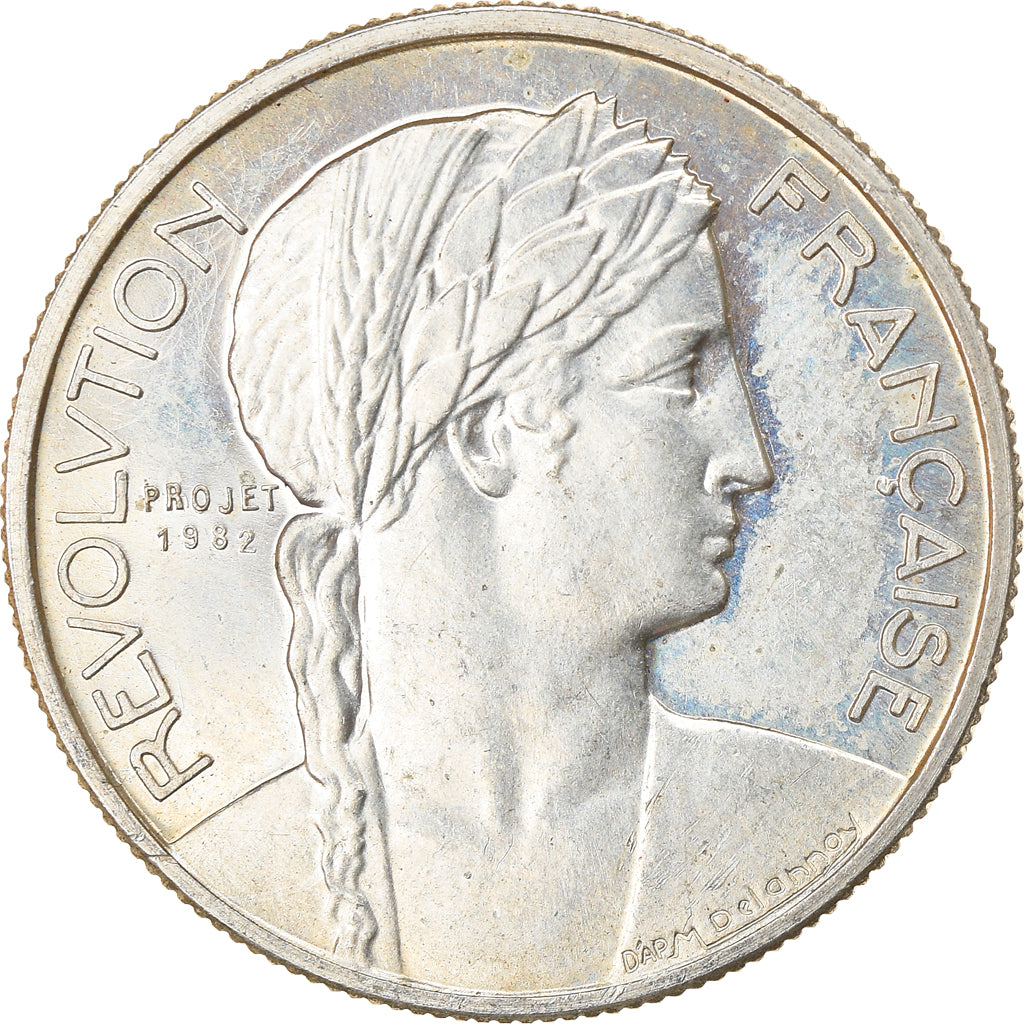 France, Médaille, Bicentenaire de la Révolution Française, History, 1989