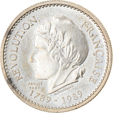 France, Medal, Bicentenaire de la Révolution Française, History, 1989