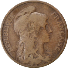 FRANCE, Dupuis, 5 Centimes, 1905, Paris, KM #842, VF(20-25), Bronze, 25.1,...