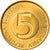 Monnaie, Slovénie, 5 Tolarjev, 1999, TTB, Nickel-brass, KM:6