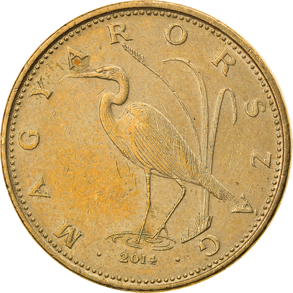 Münze, Ungarn, 5 Forint, 2014, Budapest, SS, Nickel-brass, KM:694