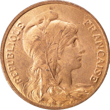 FRANCE, Dupuis, 5 Centimes, 1917, Paris, KM #842, MS(63), Bronze, 25.1, Gadoury.