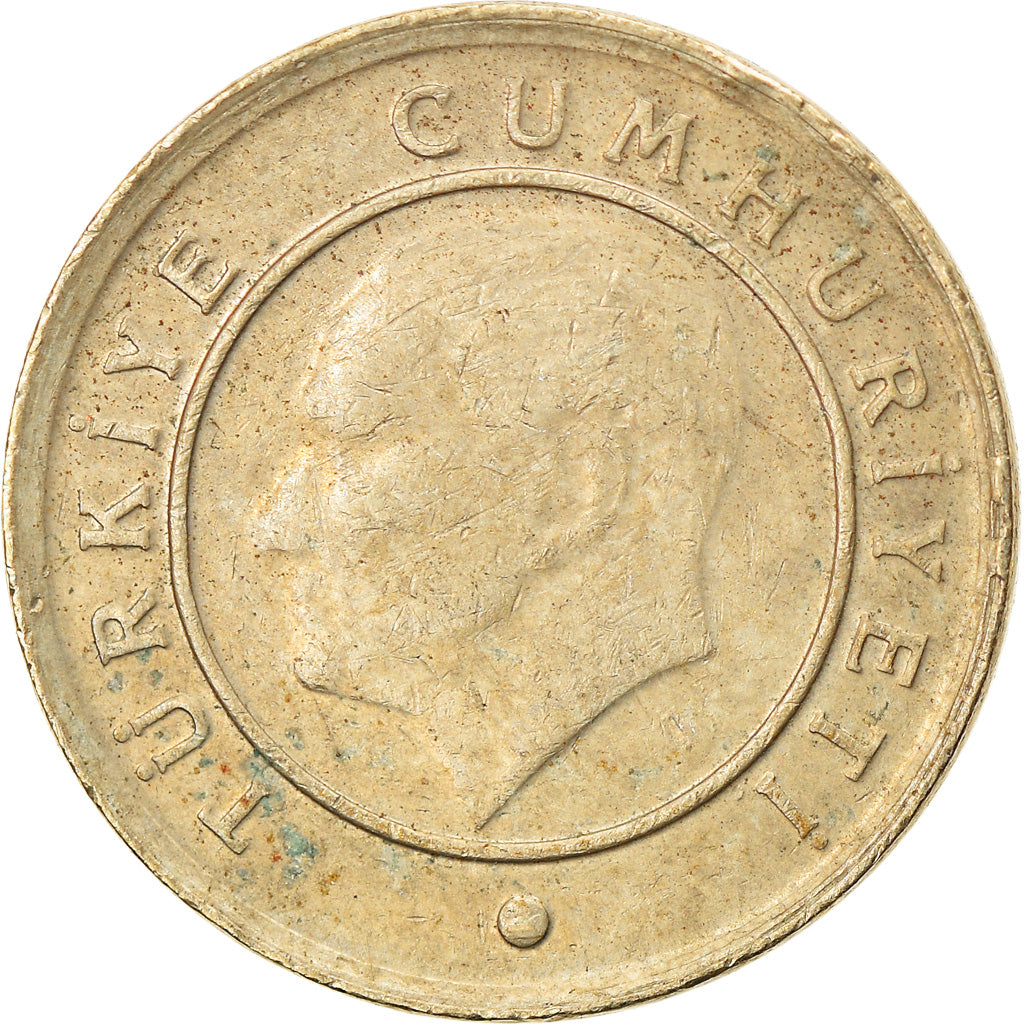 Munten, Turkije, 10 Kurus, 2014, ZF, Tin, KM:1241