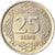 Moneta, Turcja, 25 Kurus, 2013, EF(40-45), Miedź-Nikiel, KM:1242
