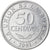 Moneta, Bolivia, 50 Centavos, 2001, BB, Acciaio inossidabile, KM:204