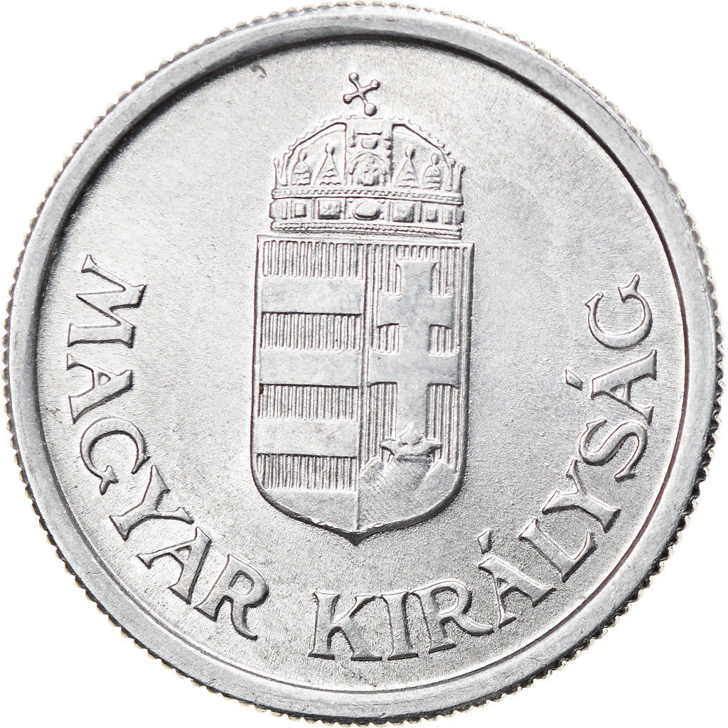 Coin, Hungary, Pengo, 1941, AU(55-58), Aluminum, KM:521
