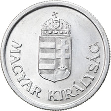 Coin, Hungary, Pengo, 1944, AU(55-58), Aluminum, KM:521