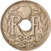 FRANCE, Lindauer, 5 Centimes, 1927, KM #875, EF(40-45), Copper-Nickel, 17,...