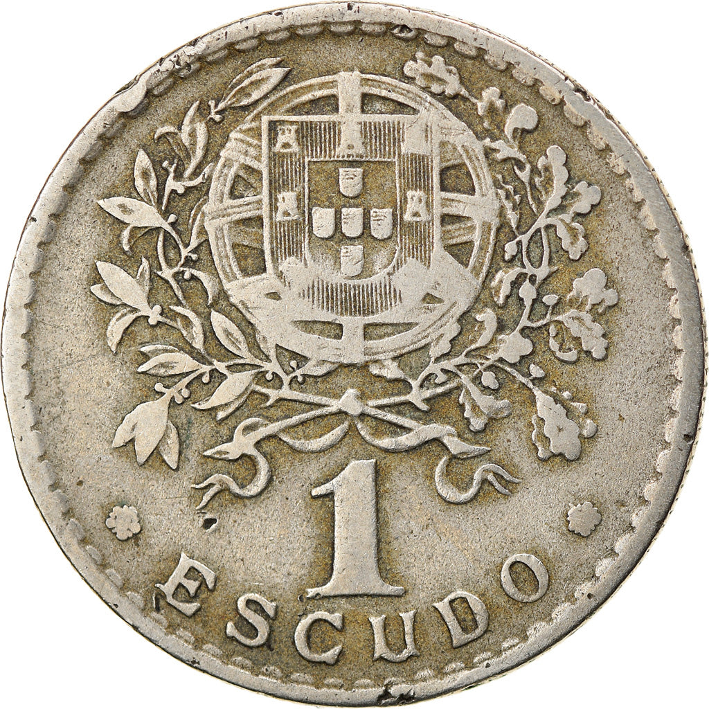 Moneta, Portogallo, Escudo, 1952, BB, Rame-nichel, KM:578
