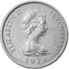 Coin, Seychelles, Cent, 1972, British Royal Mint, AU(50-53), Aluminum, KM:17