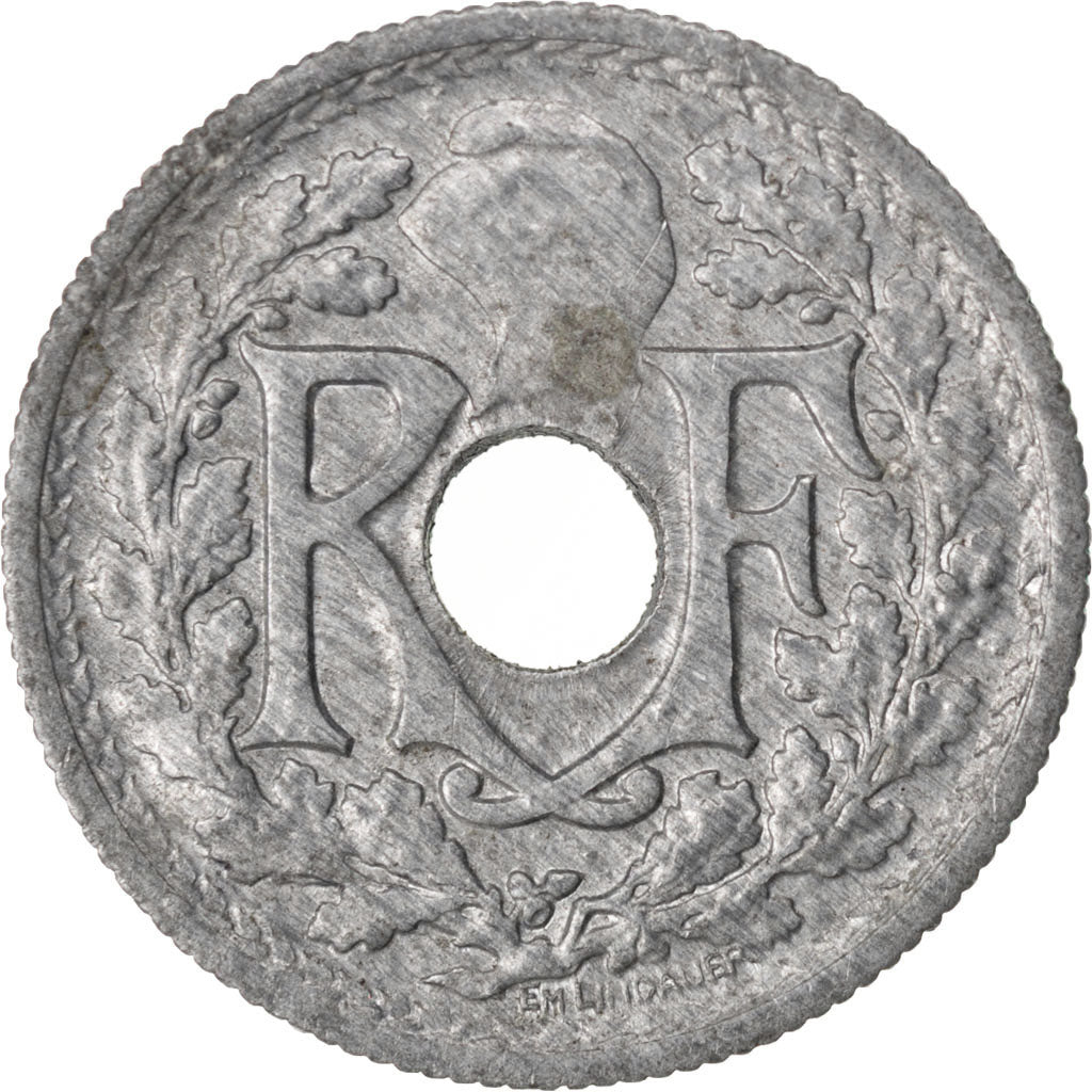 FRANCE, Lindauer, 10 Centimes, 1946, Beaumont - Le Roger, KM #906.2, AU(50-53),.