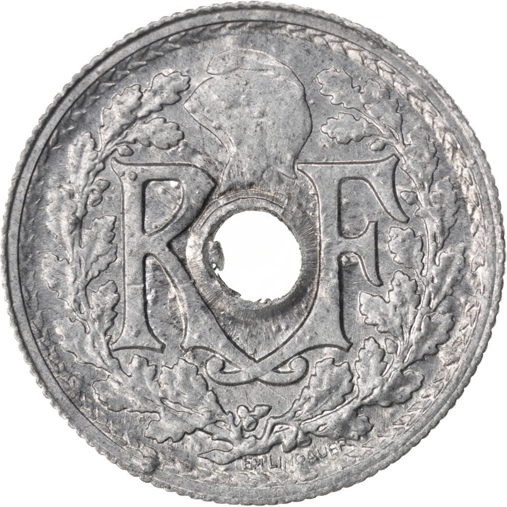 Francia, Lindauer, 10 Centimes, 1946, Beaumont le Roger, SPL-, Zinco, KM:906....