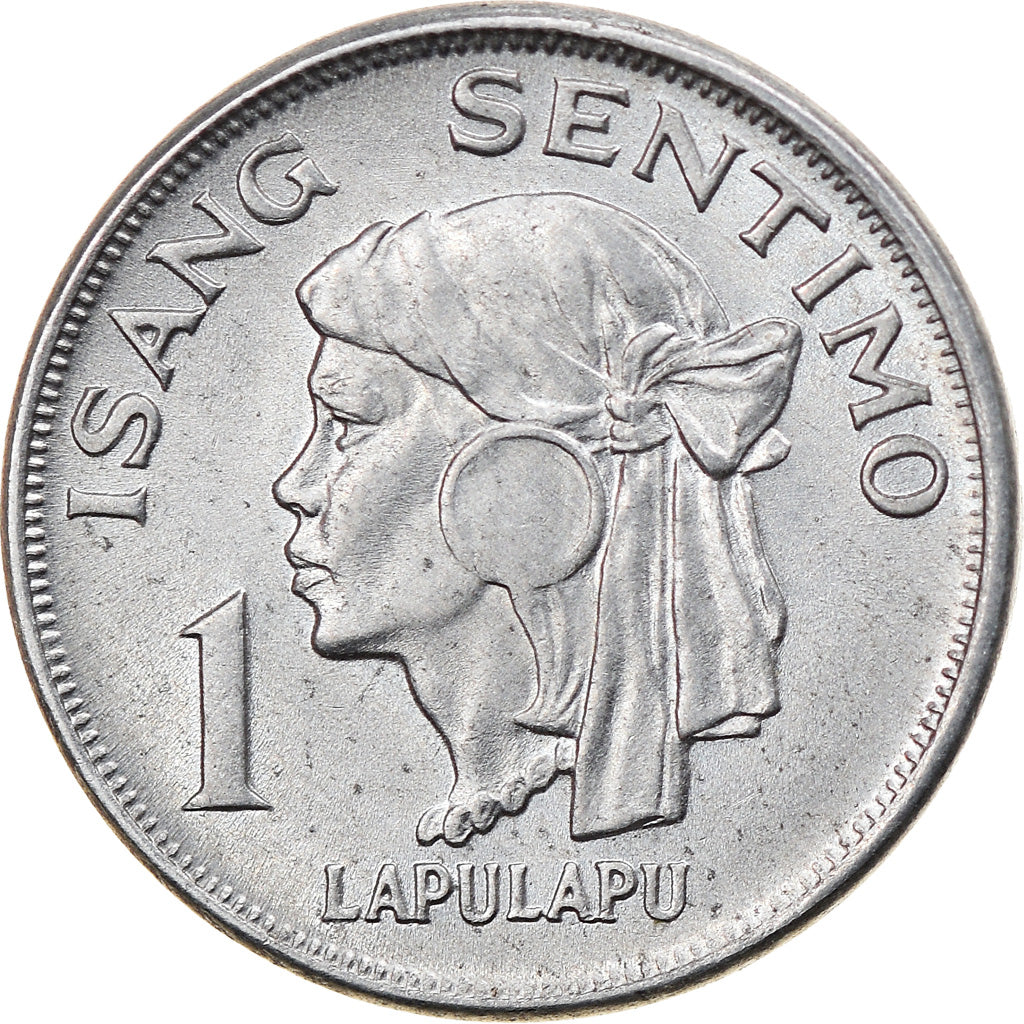 Moeda, Filipinas, Sentimo, 1968, AU(50-53), Alumínio, KM:196