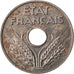 Coin, France, État français, 20 Centimes, 1944, Paris, EF(40-45), Zinc