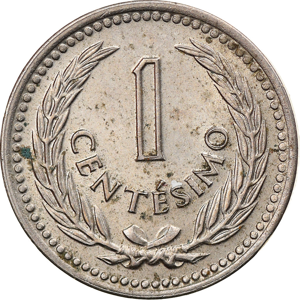 Coin, Uruguay, Centesimo, 1953, Santiago, EF(40-45), Copper-nickel, KM:32