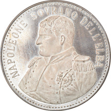 Italia, medaglia, Napoleone Sovrano Dell'Elba, History, 1814-1815, Galoppi, SPL