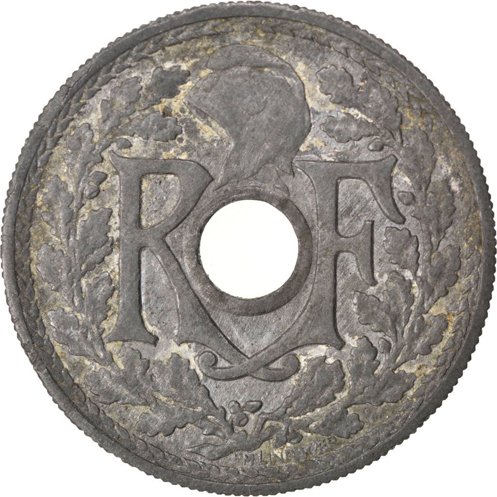 FRANCE, Lindauer, 20 Centimes, 1946, KM #907.1, VF(30-35), Zinc, Gadoury #324,..