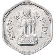 Coin, INDIA-REPUBLIC, 3 Paise, 1964, EF(40-45), Aluminum, KM:14.1