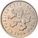 Moneda, Checoslovaquia, 2 Koruny, 1948, MBC+, Cobre - níquel, KM:23