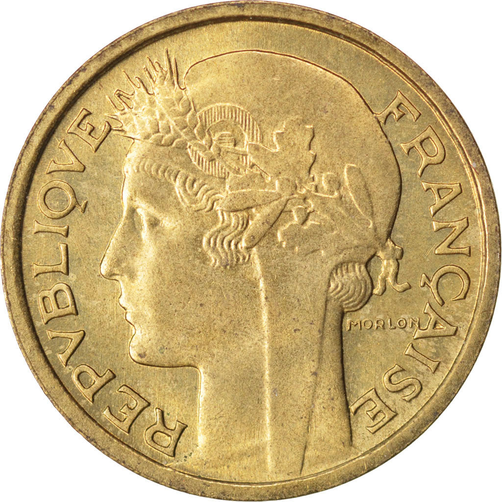Coin, France, Morlon, 50 Centimes, 1939, MS(60-62), Aluminum-Bronze, KM:894.1