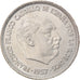 Coin, Spain, Caudillo and regent, 25 Pesetas, 1967, AU(55-58), Copper-nickel