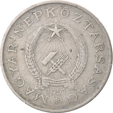 Coin, Hungary, 2 Forint, 1951, Budapest, VF(30-35), Copper-nickel, KM:548