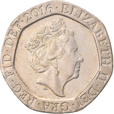 Monnaie, Grande-Bretagne, Elizabeth II, 20 Pence, 2016, TTB, Copper-nickel